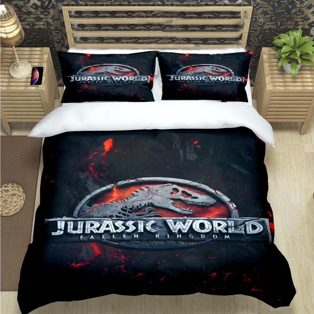 2025 Fashion Dinosaur J-Jurassic Park Print Bedding Sets Bed Supplies Set Duvet Cover Bed Comforter Set Bedding Set Luxury Gift
