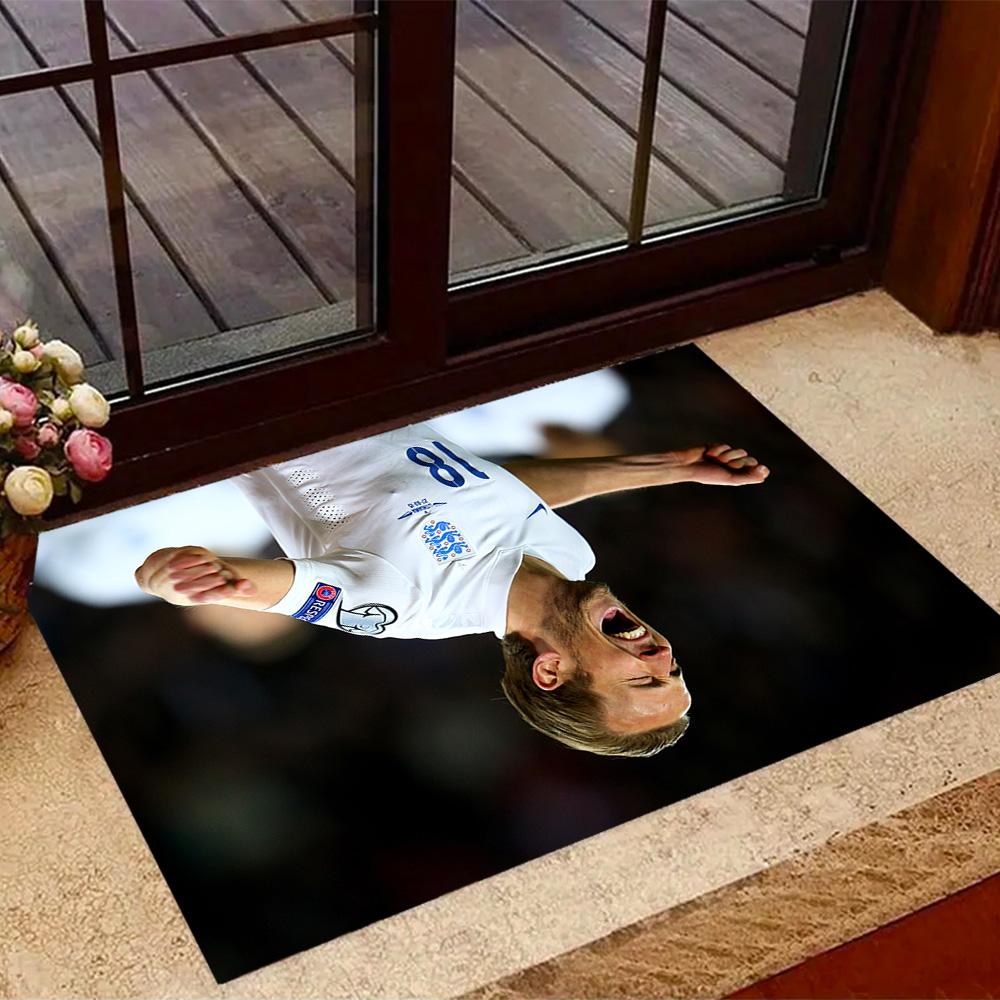 England's Kane Celebrates Goal Floor Mat Perfect for Decorate room Kitchen Playrooms Dining Room Anti-slip Rug Decorate Offices