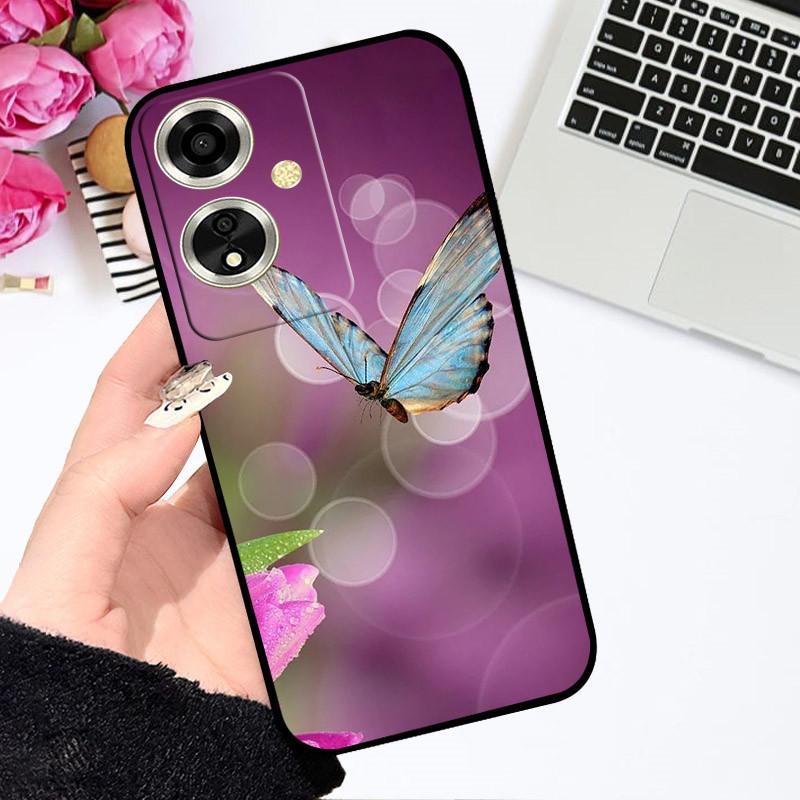 Чехол для OPPO A79 5G Чехол для OPPO A79 Чехол Funda Coque Цветочный Рисунок Мультяшный Силиконовый Мягкий ТПУ Бампер для Телефона Для OPPO A79 5G Чехлы