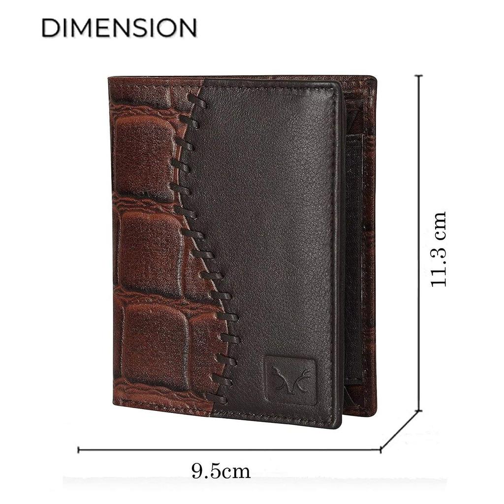 AL FASCINO кошельки для мужчин кожаные оригинальные кошельки для мужчин кошелек с rfid для мужчин кожаный кошелек для мужчин кошелек для денег для мужчин кошелек