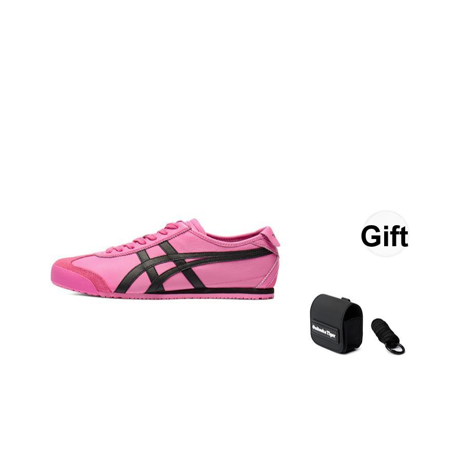 ONITSUKA TIGER Mexico 66 Dragon Fruit Black Men Sneakers Pink 1183C102-701