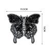 Mesh Bottom Embroidery Beaded Butterfly Applique Accessories Clothing Lace Children'S Clothing Veil Accessories