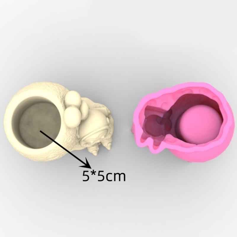 Силиконовая форма для цветочного горшка, сидящая в форме астронавта, бетонные формы, формы для цветочных горшков, цементные формы, силиконовый материал для самостоятельного изготовления