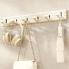 Foldable Coat Hook Wall Mounted Sticky Hooks Multifunctional Clothes Hooks  for Kitchen