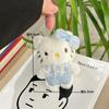 1/4 Pcs Sanrio Hello Kitty Cute Skirt Cat Pendant Plush Cartoon Cat Student Bag Hanging Decoration Accessories