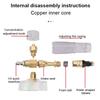 Прямая продажа от производителя пеногенератор для мойки высокого давления прозрачный ПА полностью медный пистолет для мойки автомобиля
