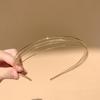 Adjustable Thin Headbands Metal Head Hoop Elegant Hair Band  Girls