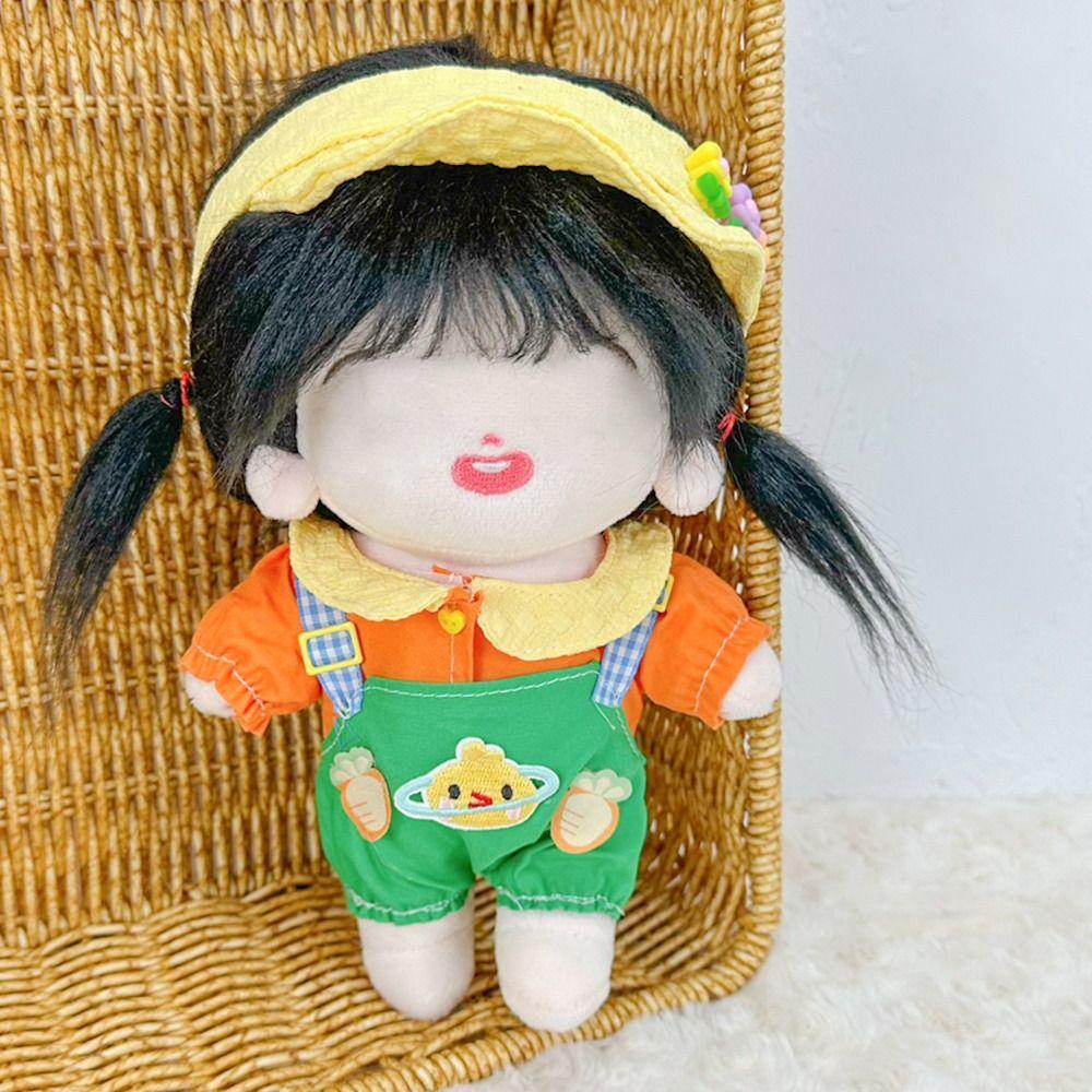 DIY Maidservant Skirt 20cm Bubble Skirt Exquisite Overall  Cotton Doll