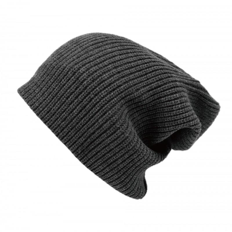 Oversized Knit Beanie Hat Winter Warmth Unisex Extra Large Stretchy Wool Blend Cap