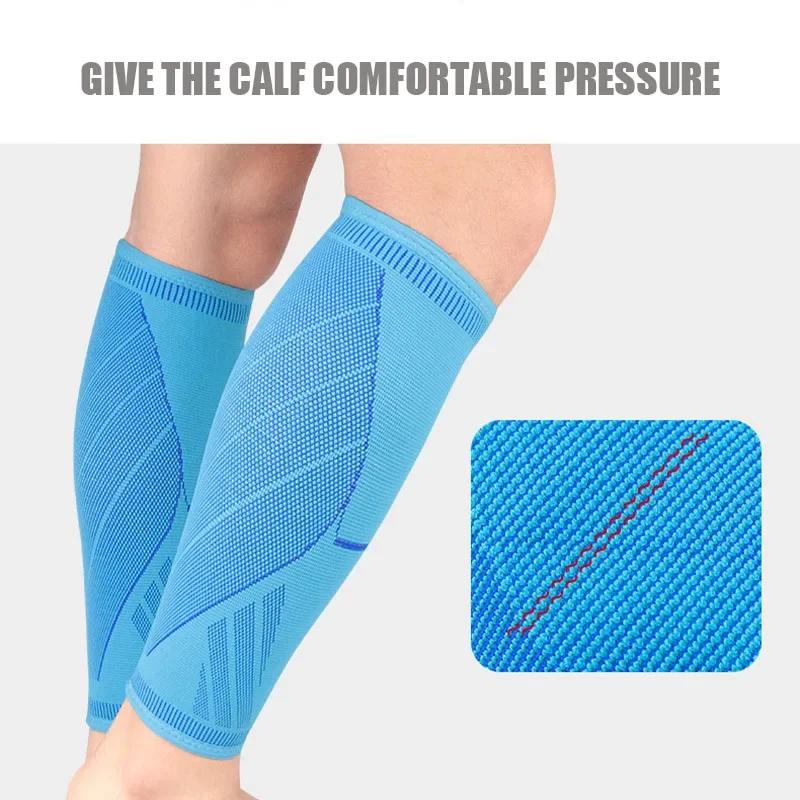 1 шт. спортивные компрессионные рукава для ног, баскетбольный наколенник, защита голени и голени, защита от холода для мужчин и женщин