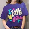 Funny T Shirt For Women Fashion O-neck Ladies Clothes Top 80's Graffiti Street Women's T-shirt Casual Summer Female Tee Shirt