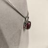 Серебряная подвеска с гранатом nano 2.188ct (60002409)