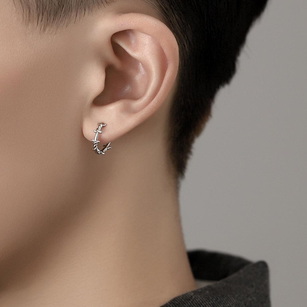 Серьги-кольца с шипами для женщин и мужчин, подростков, роскошные новые модные модные вечерние украшения, эстетические украшения