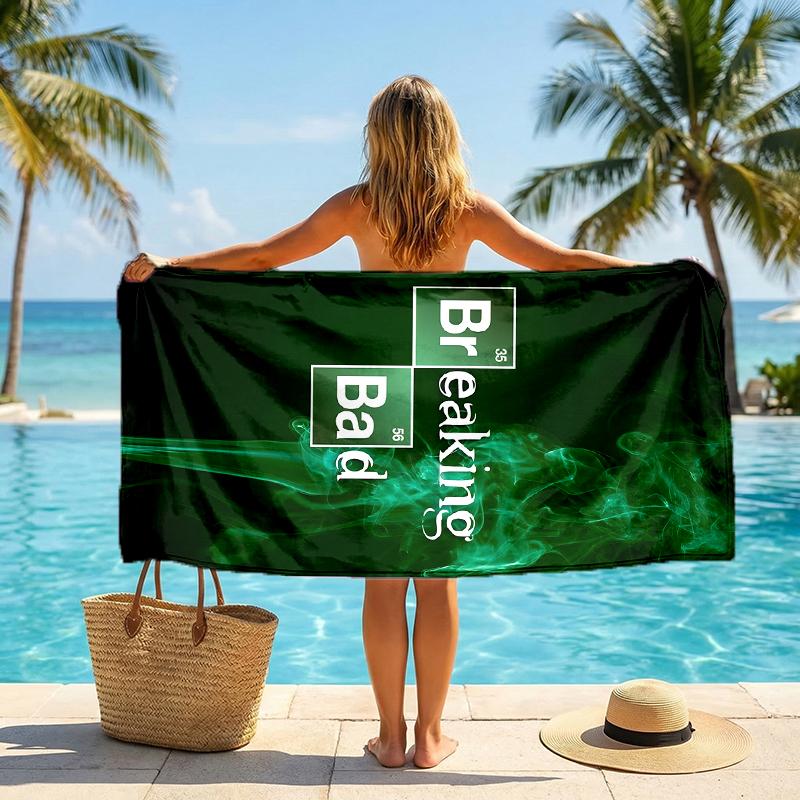 Bad Fashion Beach Towel: Ideal for Summer Adventures Soft, absorbent and quick drying suitable for swimming and bathing