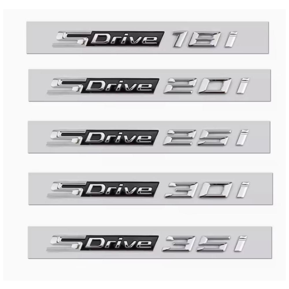 Новый SDrive 20i 25i 28i 30i 35i 40i 50i 20d 30d 35d 40d 50d Автомобильный задний багажник крыло эмблема значок наклейка для X1 X3 X4 X5 X6 X7