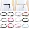 Fashion Candy Color Graceful Faux Leather Belts Thin Skinny Waistband Dress Strap Adjustable Belt