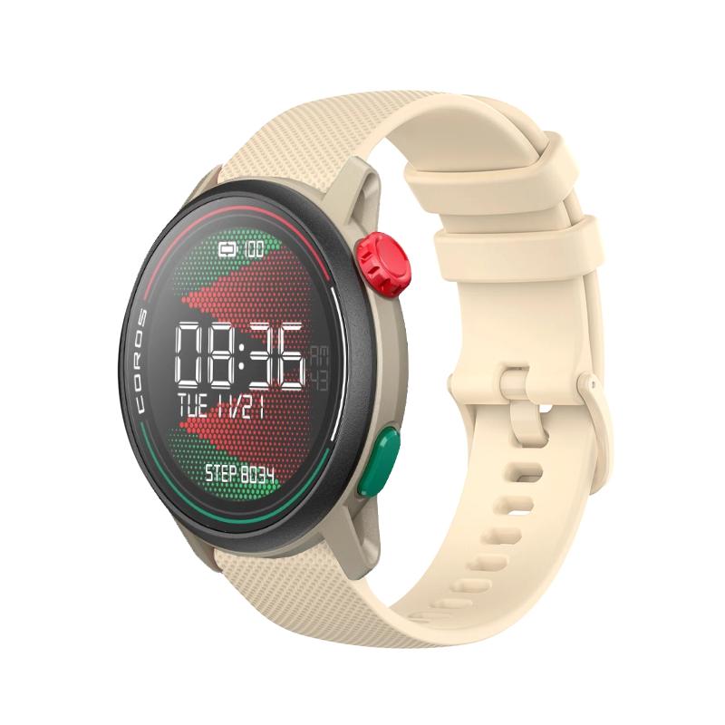Силиконовый ремешок 20 мм 22 мм для COROS APEX 4 42 мм/PACE Pro-4-3 Удобный браслет Suunto Vertical 2-Race 2-Run/CMF Watch 3-2 Pro