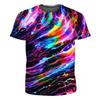 Men's T-Shirts 3D Print Colorful Pattern Round Neck T-Shirts Casual Men Tops Oversized Fashion Tees Clothing