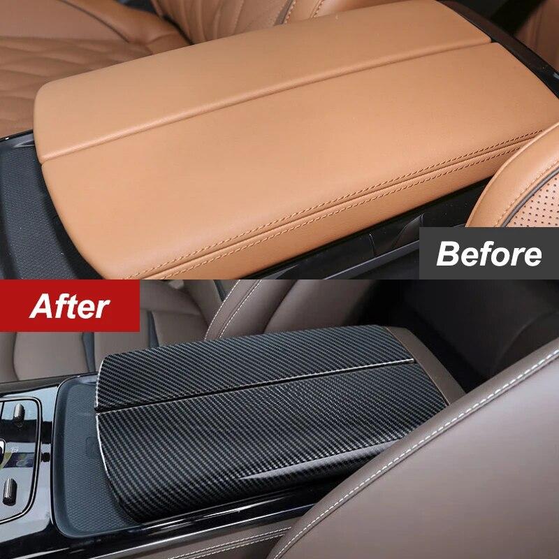 Central Armrest Box Cover Decoration Frame Seat Adjustment Frame Water For BYD Tang EV/DM 2022 2023 ABS Car Styling Accessories