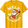 Mele Kalikimaka Санта-серфер Шак Рождественская унисекс футболка Унисекс футболка