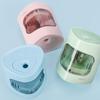 Cutter Tool Kids Student Stationery Auto Pencil Sharpener Hand Crank Electric Pencil Sharpener
