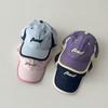 Soft Top Children Baseball Caps Letter Embroidery Outdoor Sunshade Caps  for Children Aged 2-8