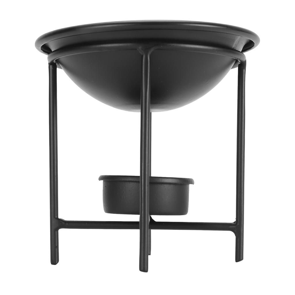 Аромалампа железная 100 мл многофункциональная с быстрой теплопроводностью для плавления воска 4 ножки