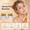 EMS Eye Massager for Women Wireless LED Eye Care Device Reusable Electric Under Eye Lift Patches 3 Modes 3 Intensity Levels 9 Comfort Settings Unisex