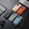 Zipper Cards Wallet PU Leather Phone Case For iPhone Samsung Xiaomi Huawei OPPO Google MOTOROLA VIVO Half-wrapped Purse Card Holder Cover