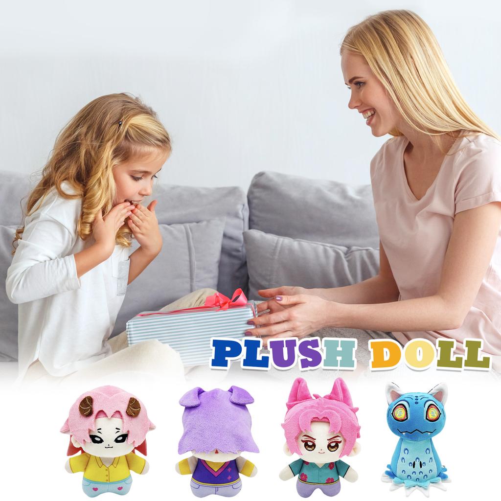 Плюшевая кукла, Игрушка в подарок, Мультфильм, Детская тряпичная кукла, Детская подарочная подушка