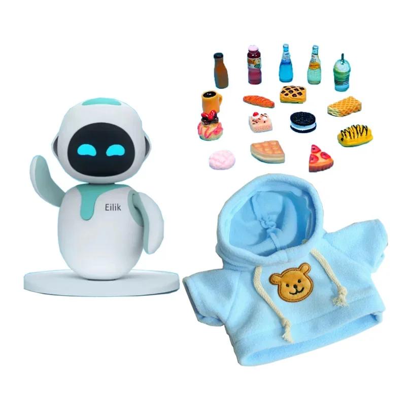 Совместимо с Eilik Robot 1PC Одежда и 20PCS Мини Игрушки Санта Шапка (Включает только одежду и игрушки, но не включает робота.)