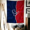 Houston Texans Wall Tapestry Aesthetic Wall Hanging Printed Fabric Blanket Decorative Tapestries for Bedroom Living Room Home Decor