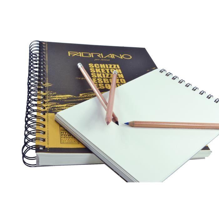 Fine Art Paper - FABRIANO - Sketches Esquisse - A3 - 90g/m² - 100 Sheets White