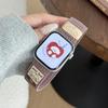 Apple Watch Series 10 & Ultra Ремешок: Дышащий, Магнитная застежка, Дизайн с щенком