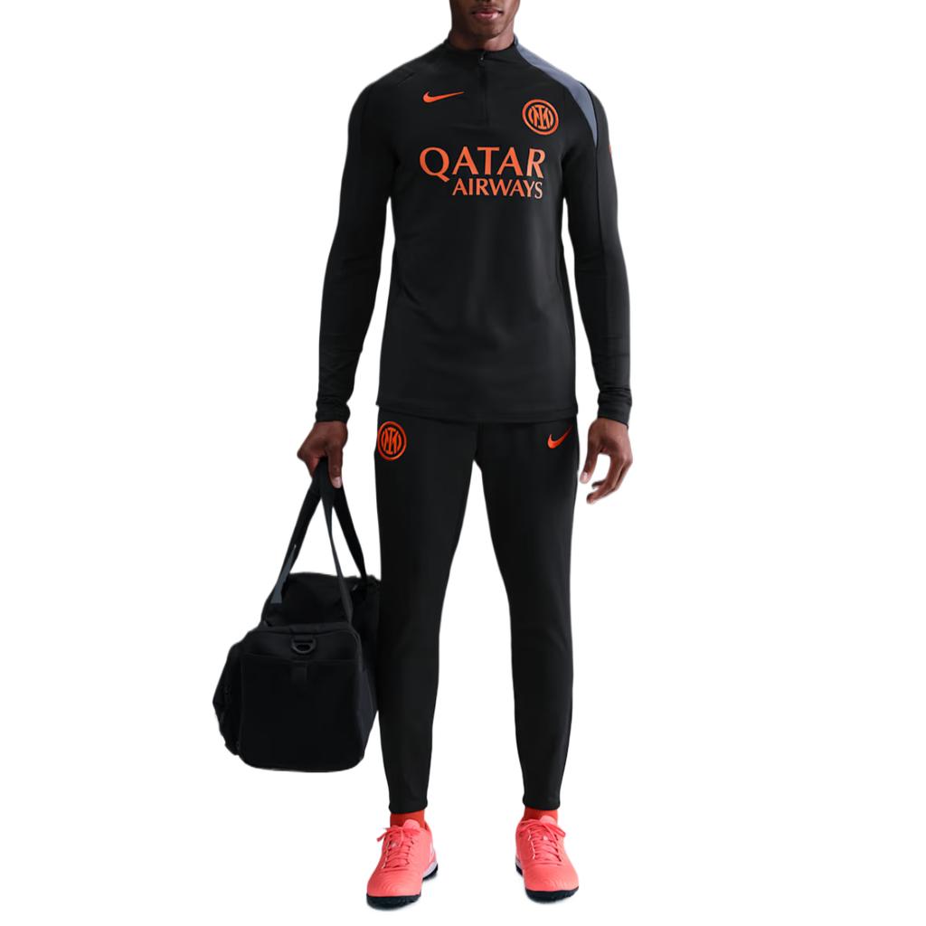 Nike Интер Милан Dri-FIT Total 90 Футбольная Джерси с Длинным Рукавом с Влагоотводящим Эффектом Мужские топы HV8618-010