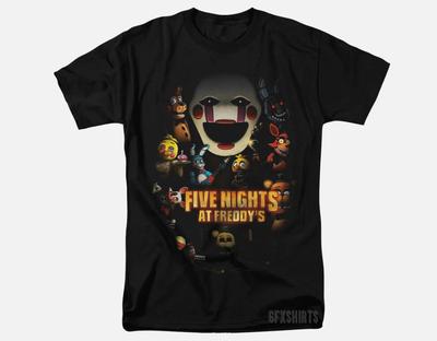 Футболка Five Nights at Freddy's FNAF Help Wanted с графическим дизайном Fazbear!!