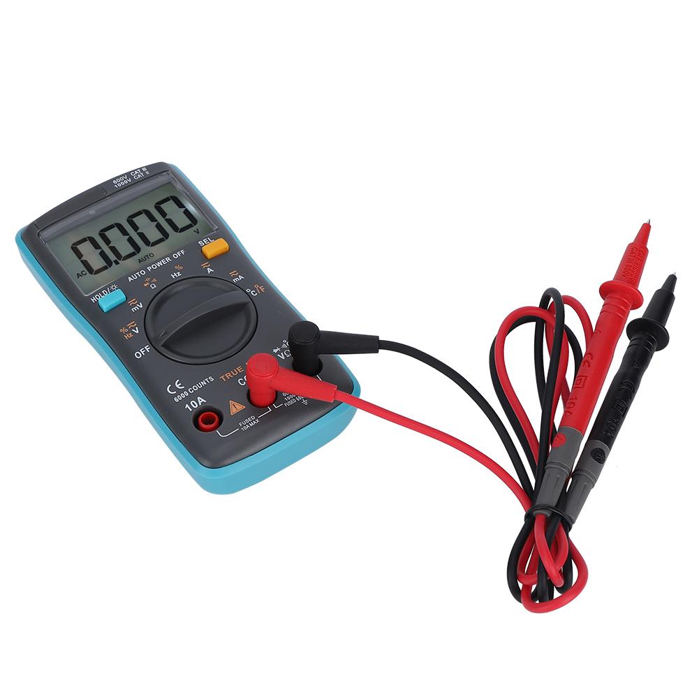 Автоматический диапазон True RMS цифровой мультиметр AC/DC напряжение сопротивление измеритель емкости для электрика