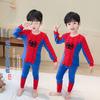 Boys Spider Man Pajama Set Long Sleeve Top and Pants for Spring Autumn Winter