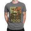 Men's Senshi For Food Delicious In Dungeon T Shirts Manga Pure Cotton Clothes Casual Short Sleeve Crew Neck Tees Printed T-Shirt