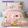Richard Gumball Pattern Bedding Home Decoration Birthday Gift ( 1 duvet cover + 2 pillowcase, without core),fan merchandise.