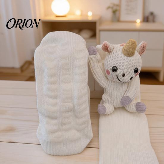 Soft Non-slip Floor Socks 3D Animal Sloth Socks, Knit Crew with Non-Slip Grips, Warm Winter Grips House for Indoor Lounge Sleep Use