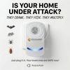 Ultrasonic repellent , Anti,rats, spiders, ants and cockroaches White