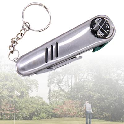 Гольф Divot Tool Сувенирный подарок Вилка для подарков Тренировка упражнений