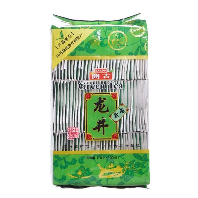 Чай Лунцзин в пакетиках 1 г*100 пакетиков Китайский зеленый чай Зеленый чай Dragon Well 100 г