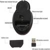 LadybugGlow Mini Wireless Mouse, Portable 3000 DPI Optical Cordless Mouse for Kids with USB Receiver (Red)