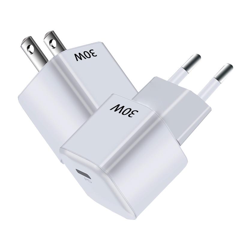 30 Вт PD быстрое зарядное устройство для зарядного устройства Brick PD 30 Вт USB C быстрое быстрое зарядное устройство адаптер питания Cube для iPhone Samsung Xiaomi