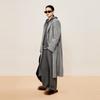 LESS 2024 Winter Loose H-Shape Wool Blend Coat