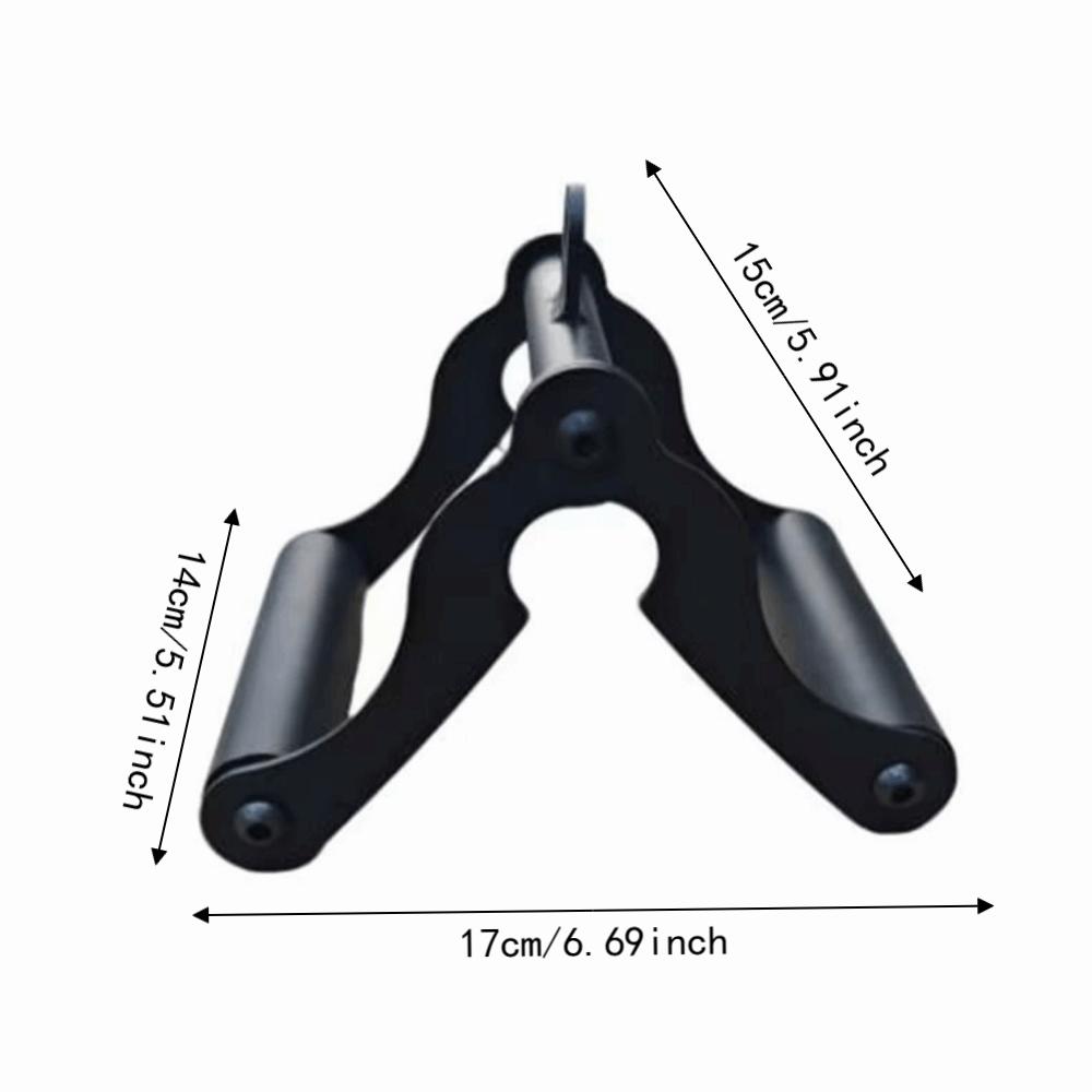 Ergonomic Fitness Pull Down Handle V-Bar Gym Attachment Fitness Equipment  Back Training