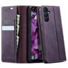 Для Samsung Galaxy A25 5G (Глобальный) (161,0 х 76,5 х 8,3 мм) Чехол-кошелек CASEME серии 033 с защитой от RFID, подставка, кожа с текстурой теленка, чехол для телефона