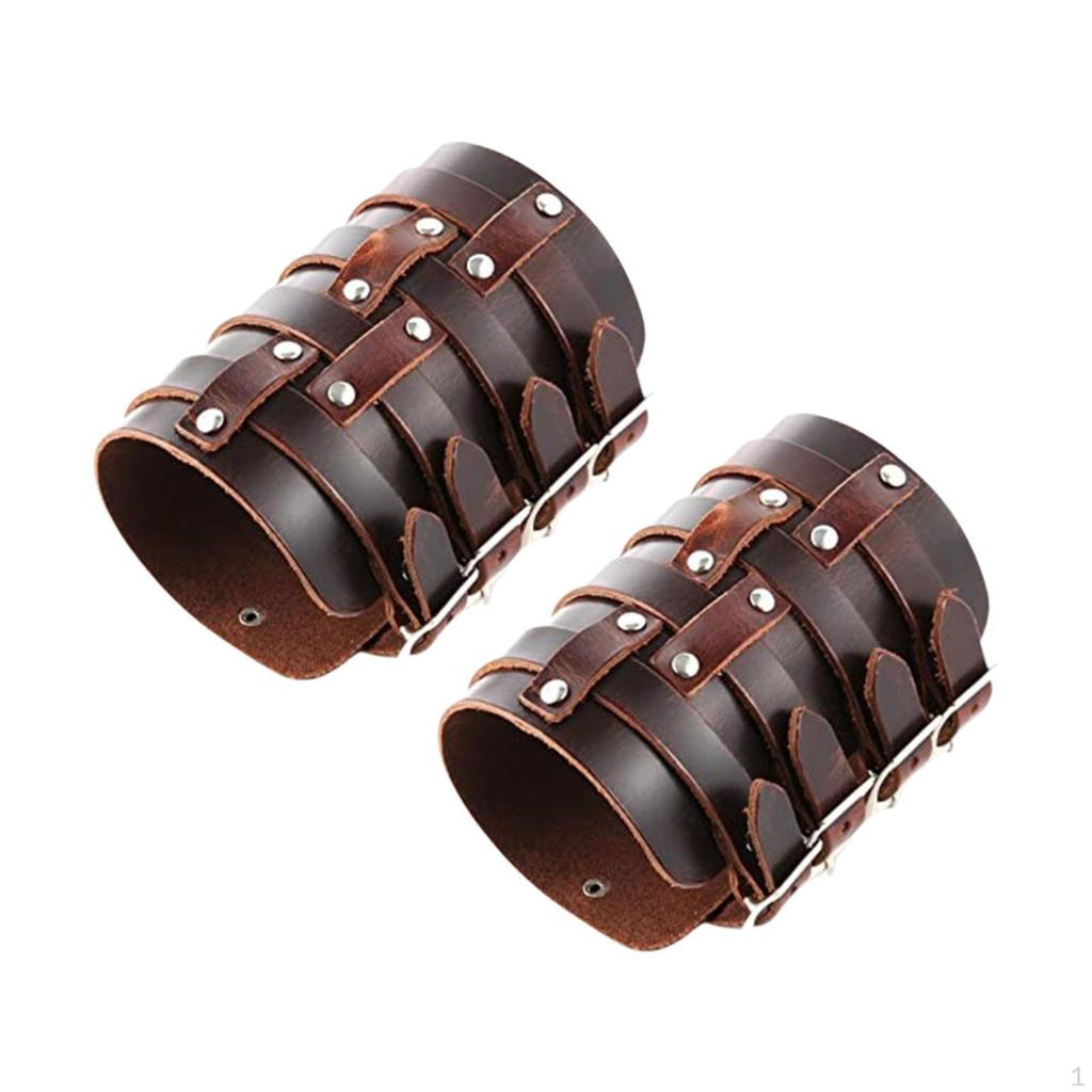 Перчатки наручи средневековые наручи взрослые регулируемые для вечеринки